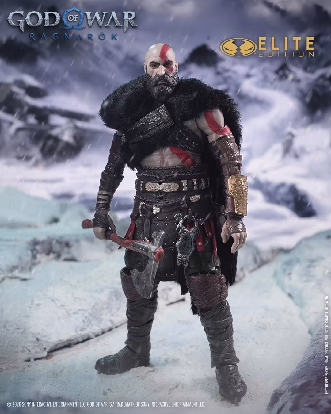 God of War Ragnarok McFarlane Elite Edition Kratos Action Figure