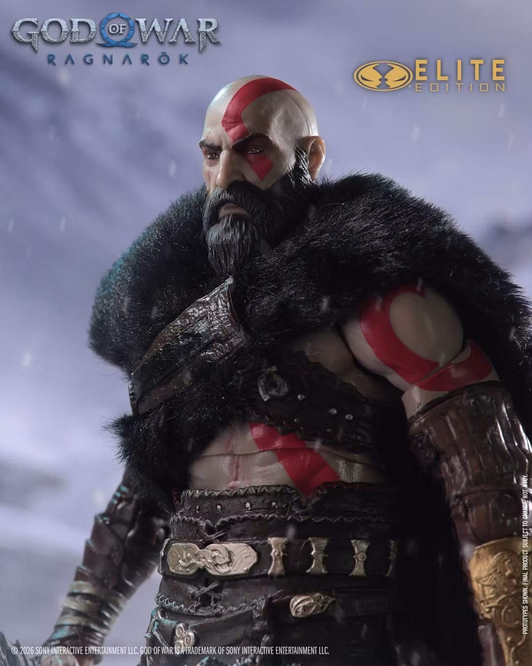 God of War Ragnarok McFarlane Elite Edition Kratos Action Figure