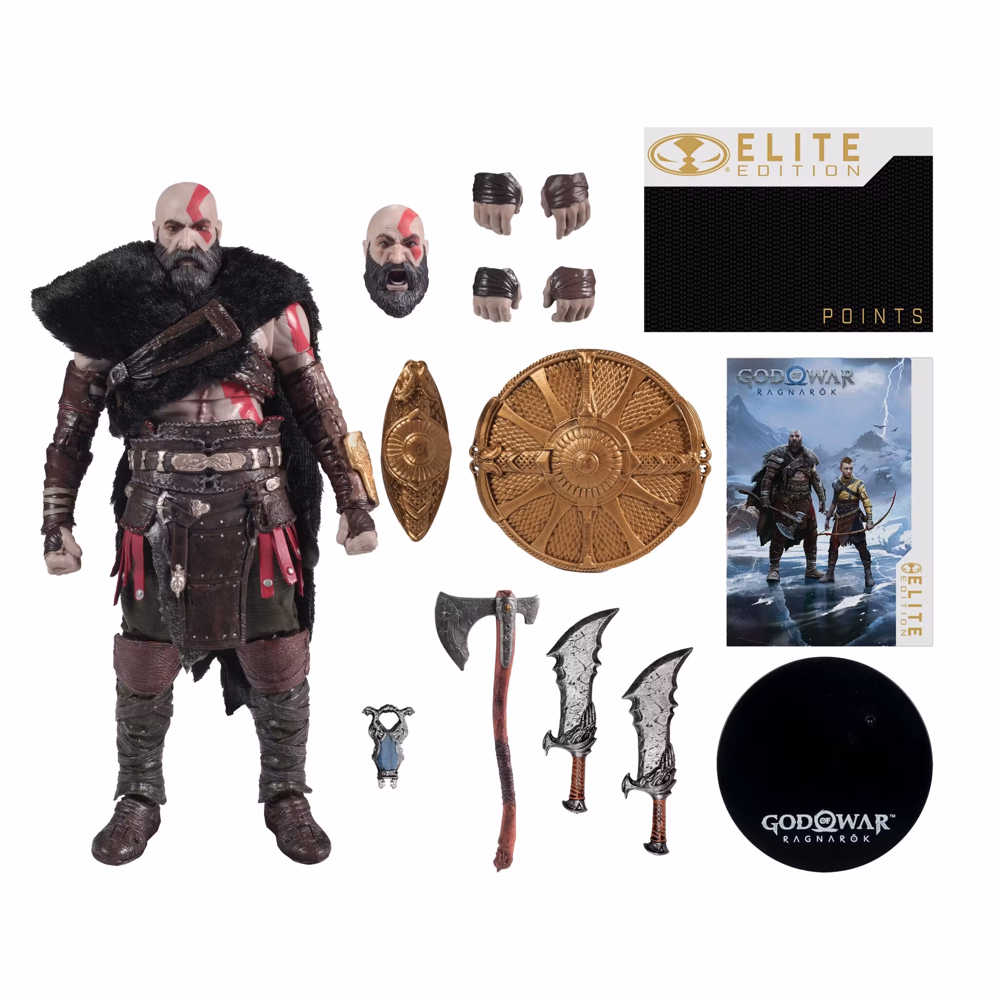 God of War Ragnarok McFarlane Elite Edition Kratos Action Figure