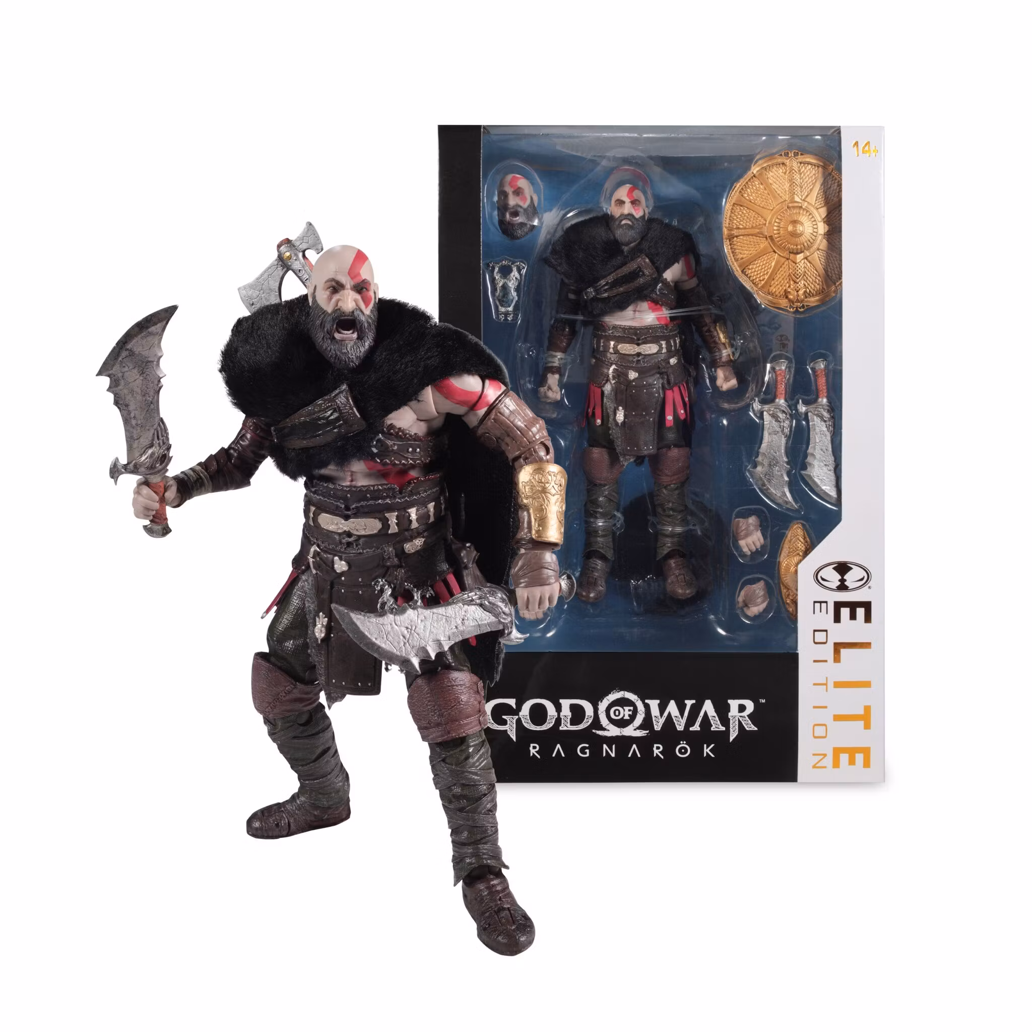 God of War Ragnarok McFarlane Elite Edition Kratos Action Figure