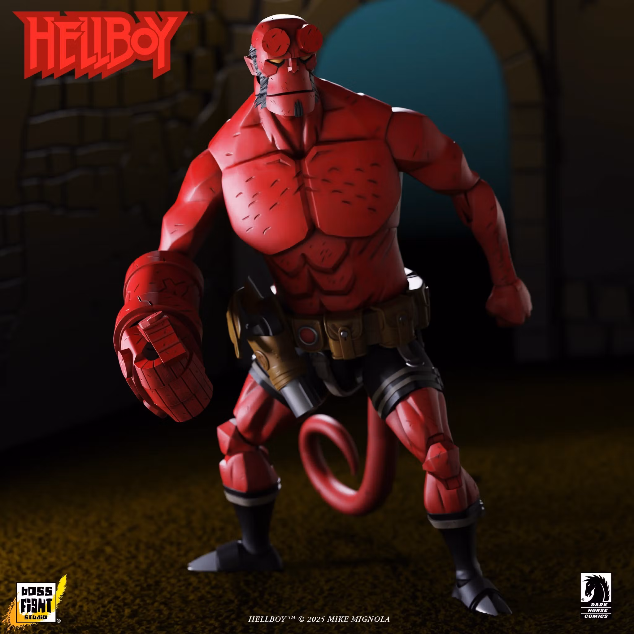 Hellboy (Box Full of Evil) 1/12 Scale Action Figure Bundle Pack