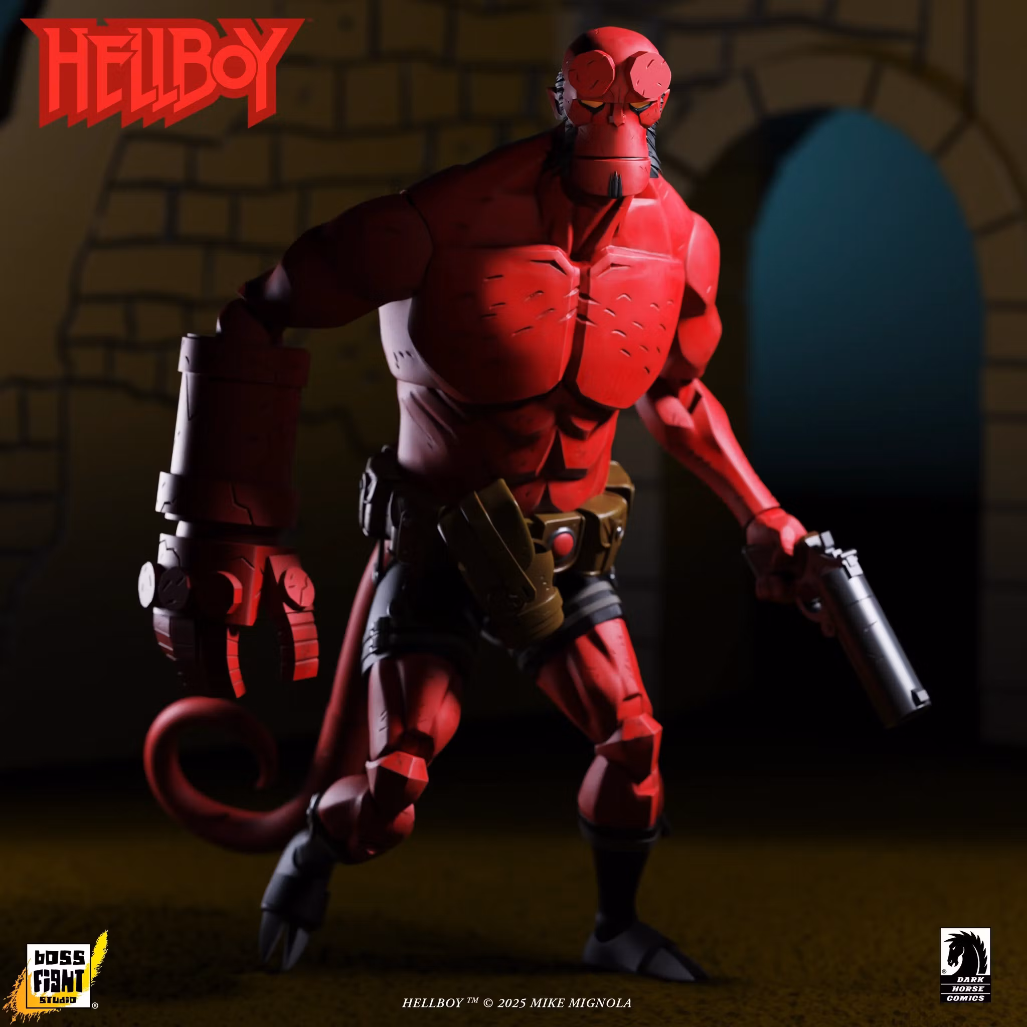 Hellboy (Box Full of Evil) 1/12 Scale Action Figure Bundle Pack