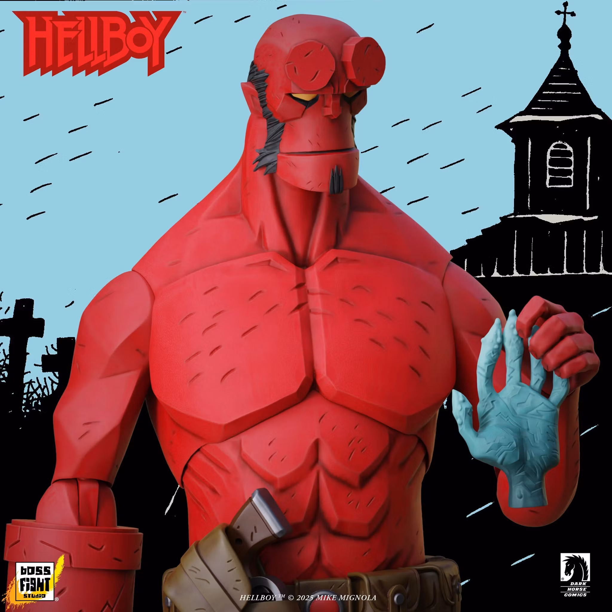 Hellboy (Box Full of Evil) 1/12 Scale Action Figure Bundle Pack