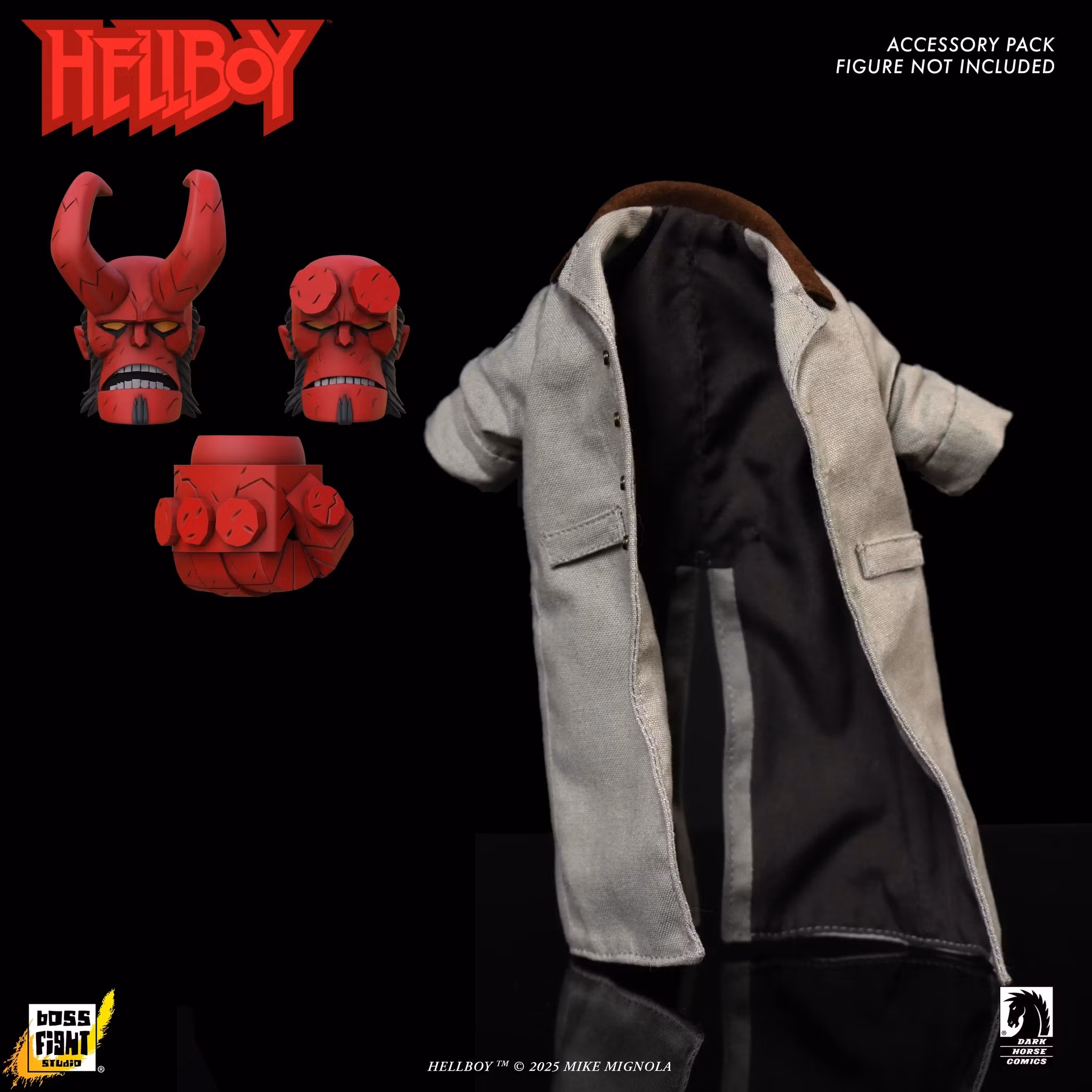 Hellboy (Box Full of Evil) 1/12 Scale Action Figure Bundle Pack