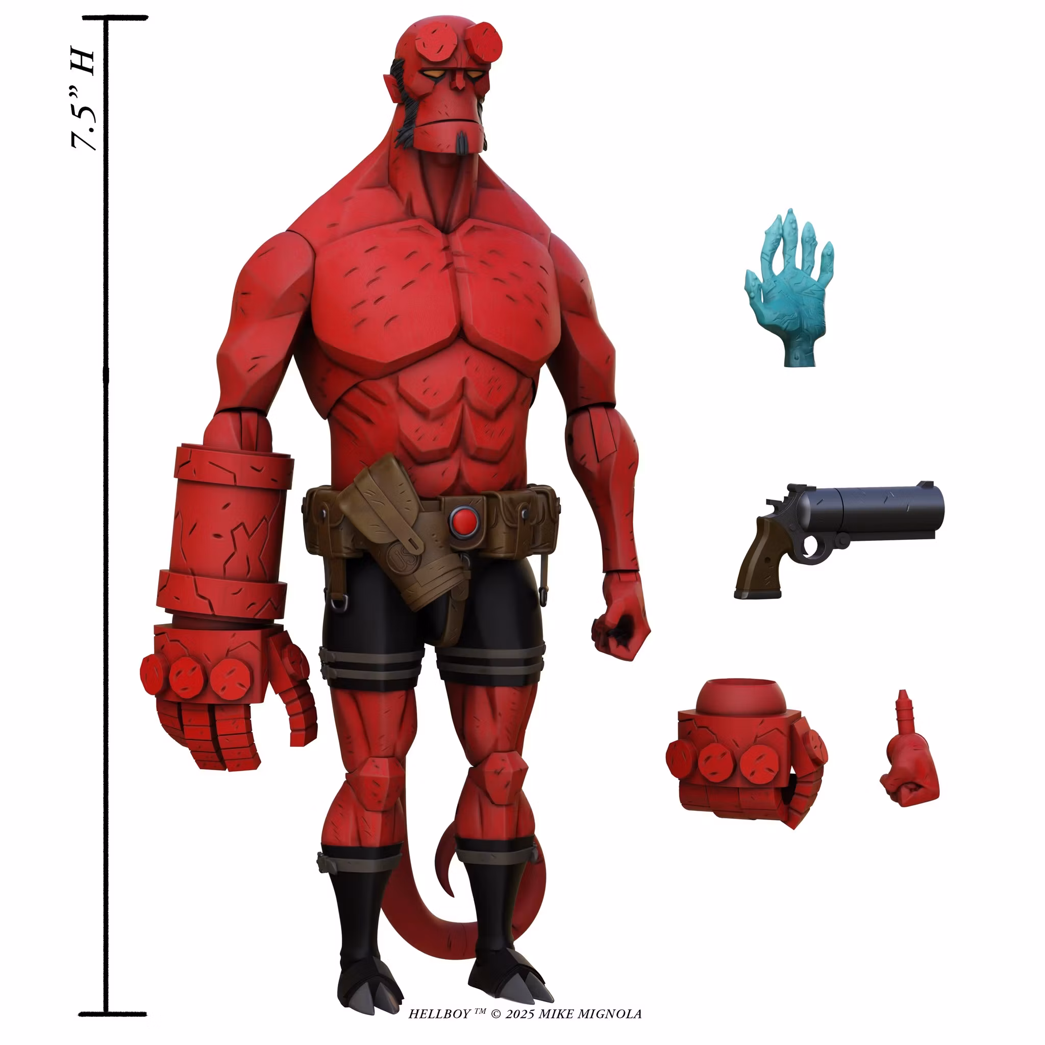 Hellboy (Box Full of Evil) 1/12 Scale Action Figure Bundle Pack