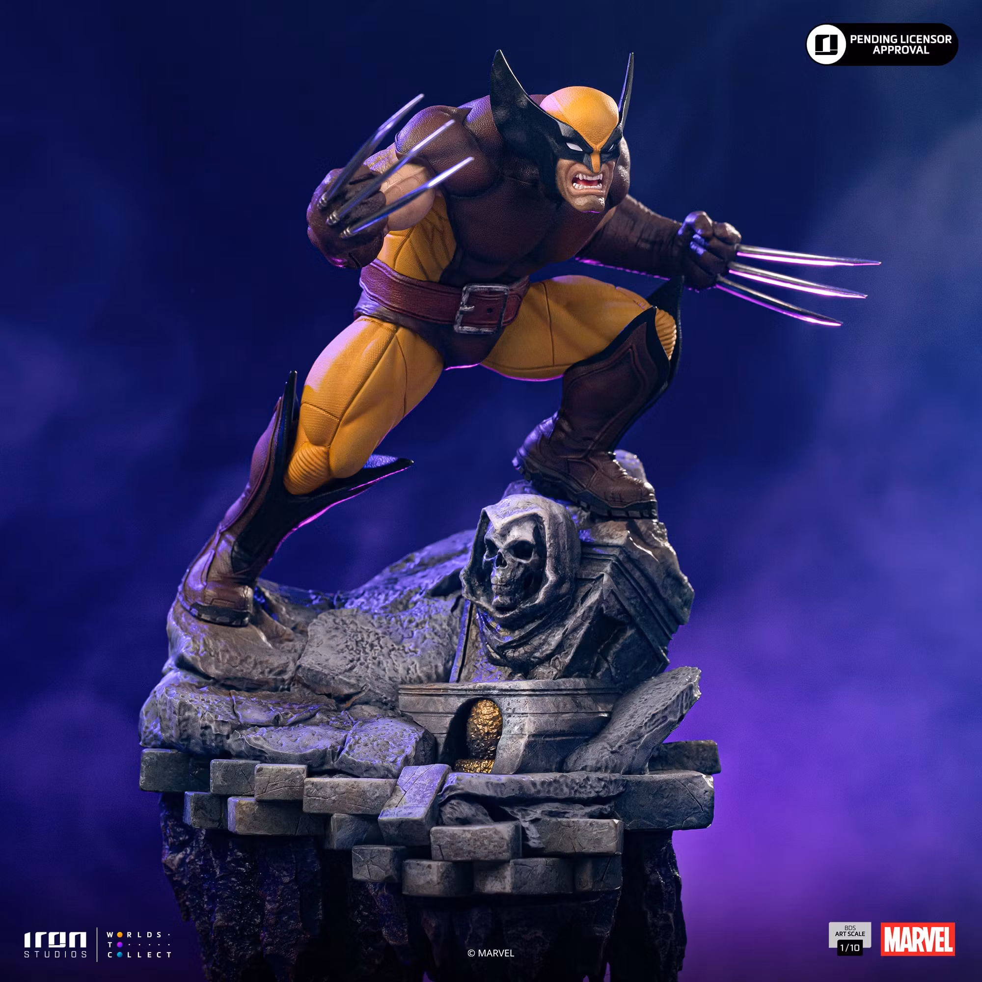 The Infinity Gauntlet Battle Diorama Series Wolverine 1/10 Art Scale Limited Edition Statue