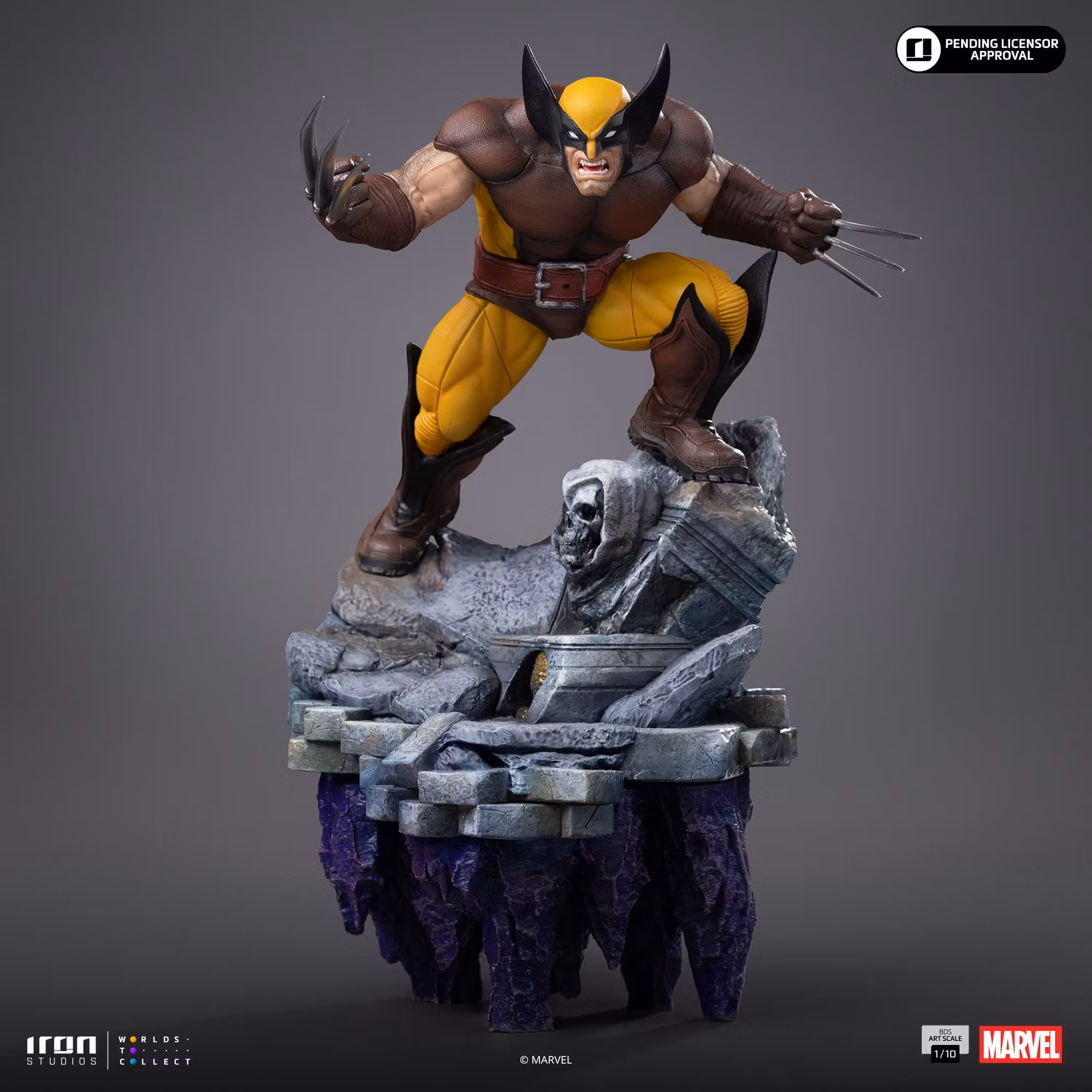 The Infinity Gauntlet Battle Diorama Series Wolverine 1/10 Art Scale Limited Edition Statue