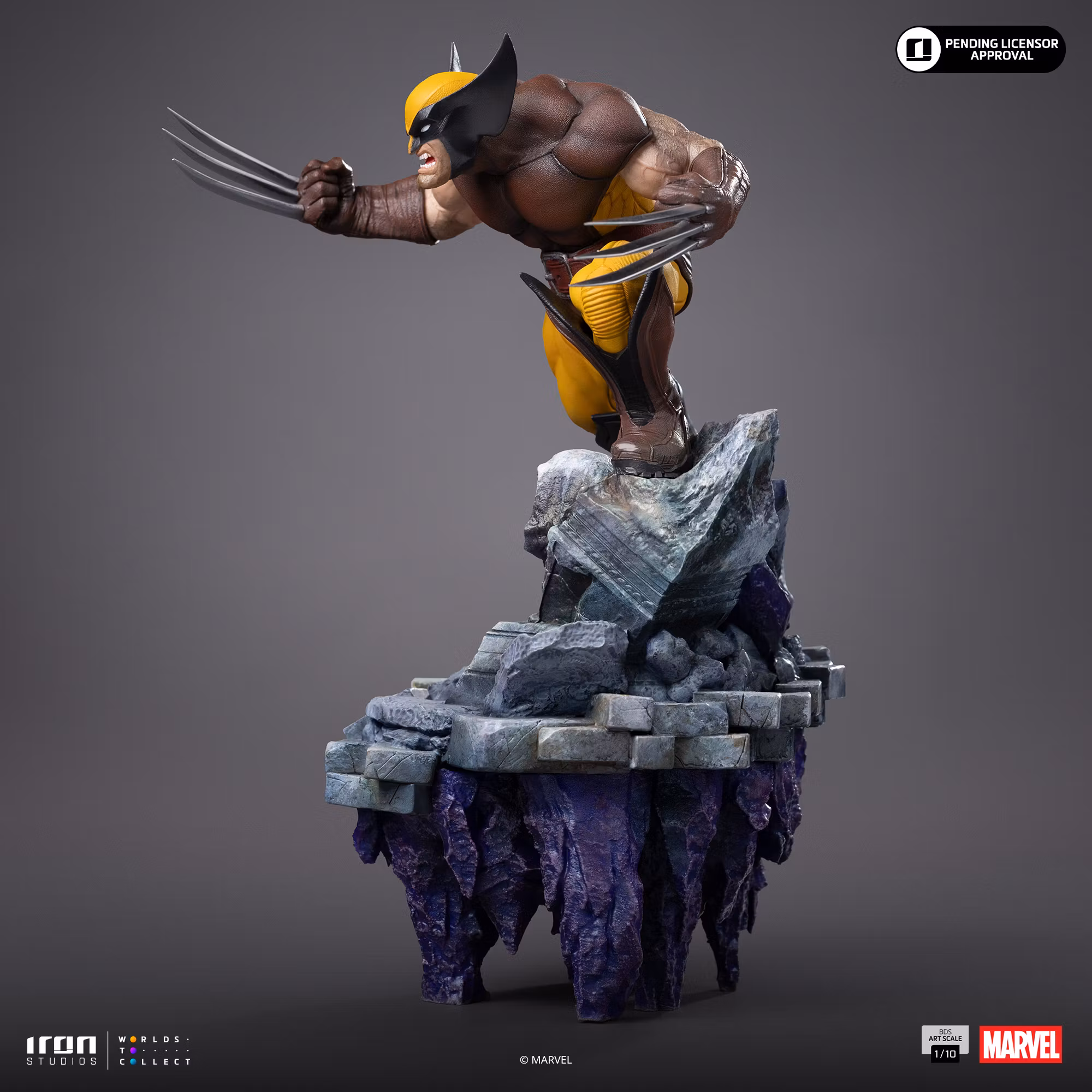 The Infinity Gauntlet Battle Diorama Series Wolverine 1/10 Art Scale Limited Edition Statue