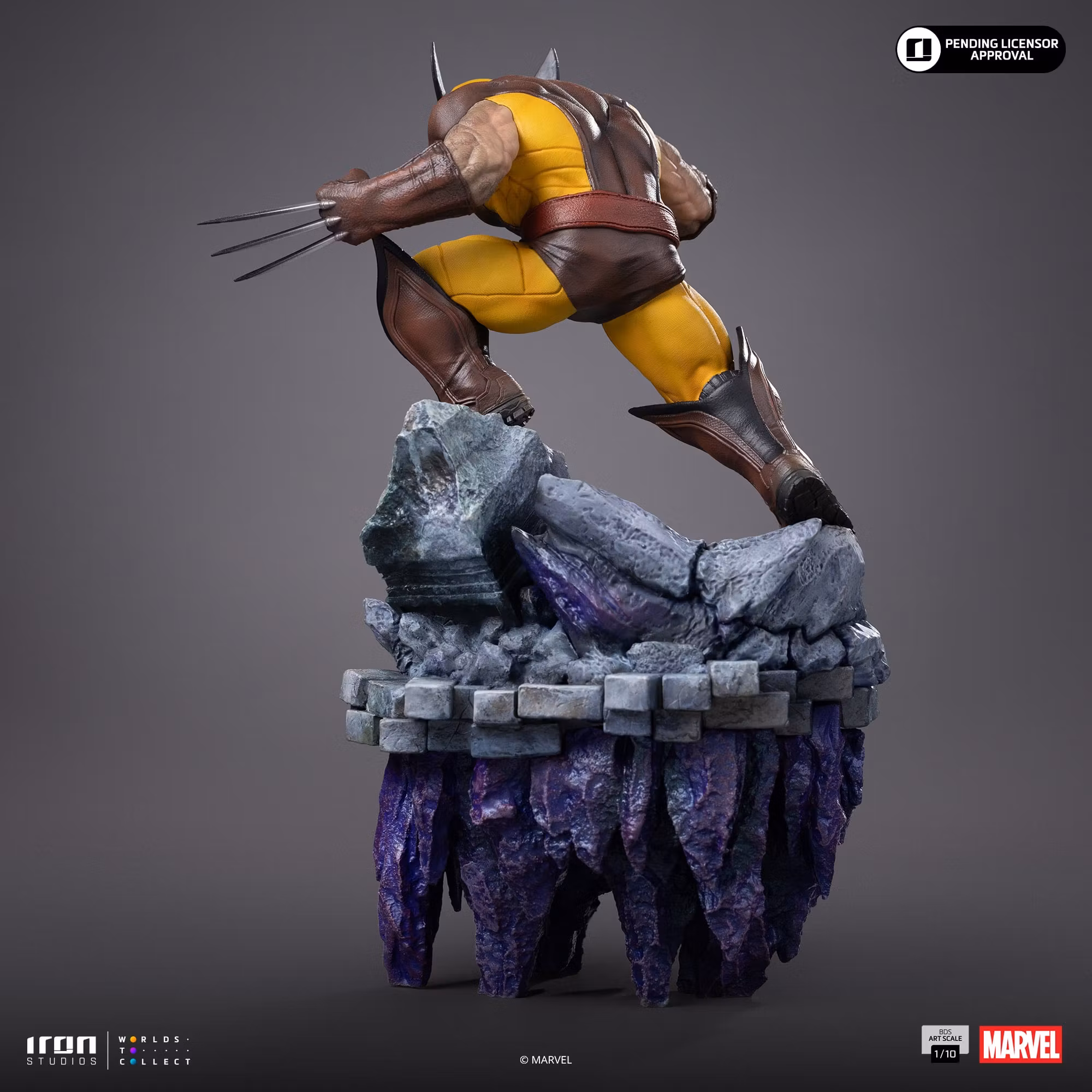 The Infinity Gauntlet Battle Diorama Series Wolverine 1/10 Art Scale Limited Edition Statue