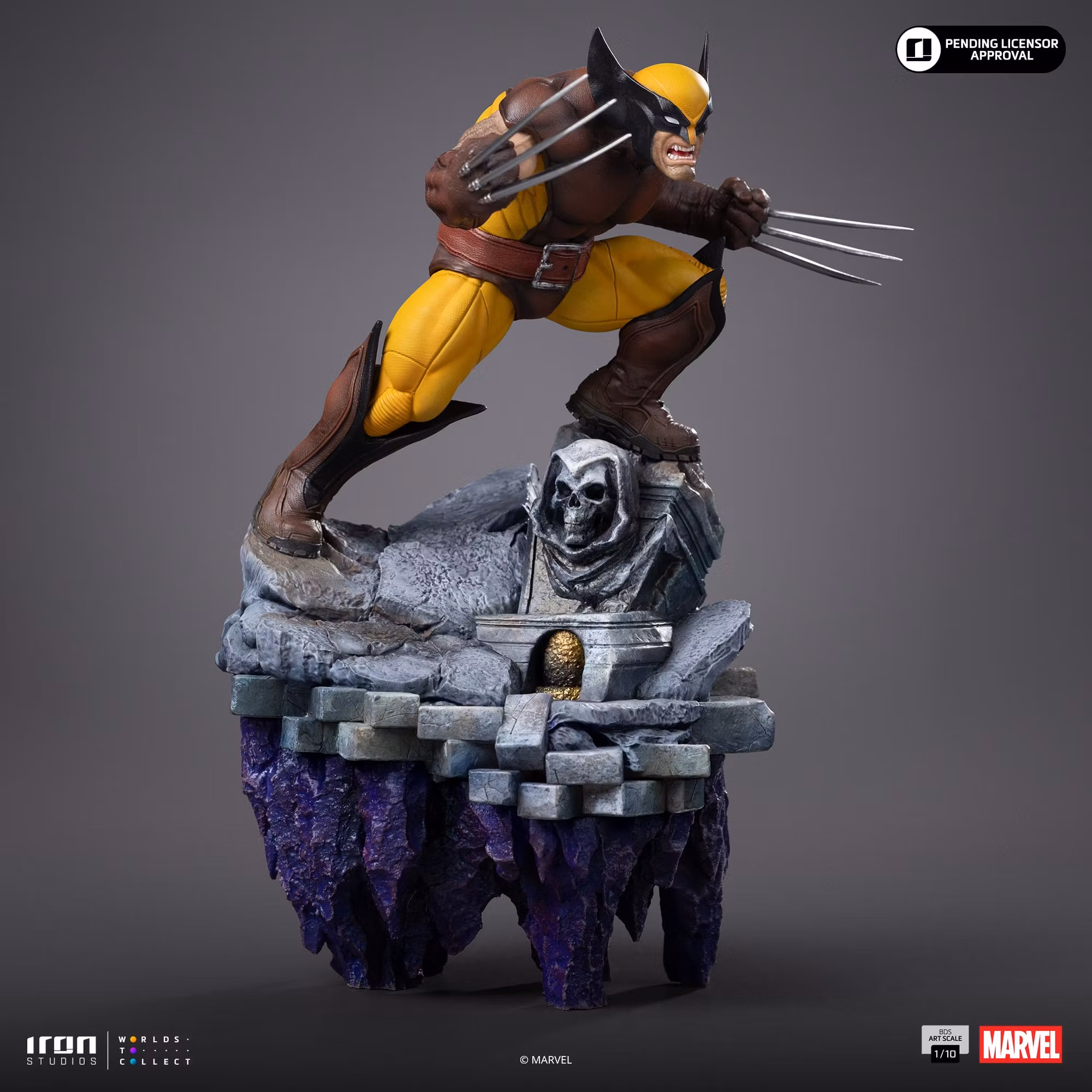 The Infinity Gauntlet Battle Diorama Series Wolverine 1/10 Art Scale Limited Edition Statue