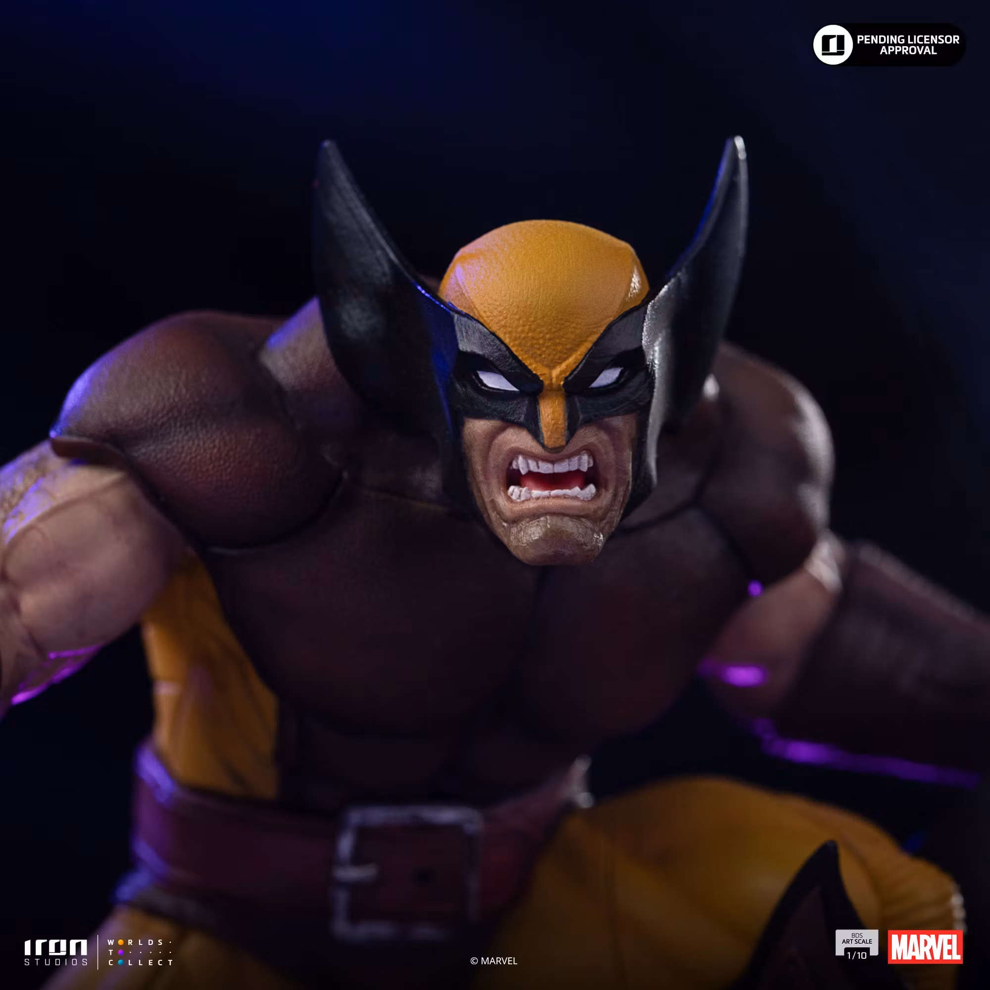 The Infinity Gauntlet Battle Diorama Series Wolverine 1/10 Art Scale Limited Edition Statue