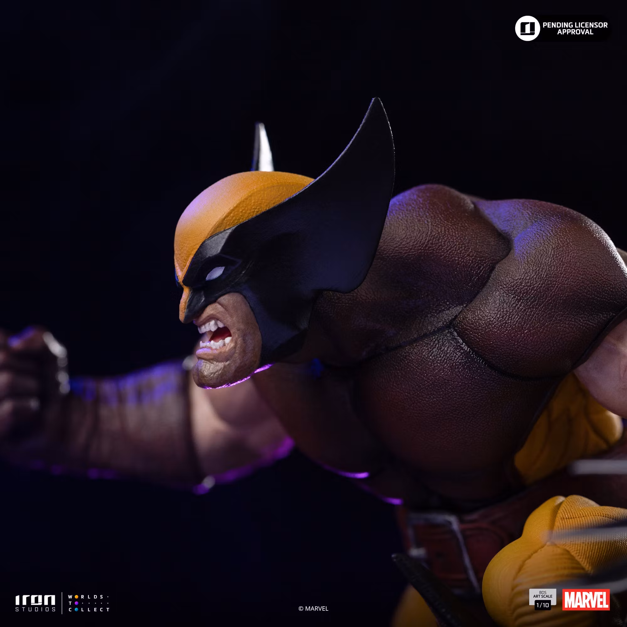 The Infinity Gauntlet Battle Diorama Series Wolverine 1/10 Art Scale Limited Edition Statue