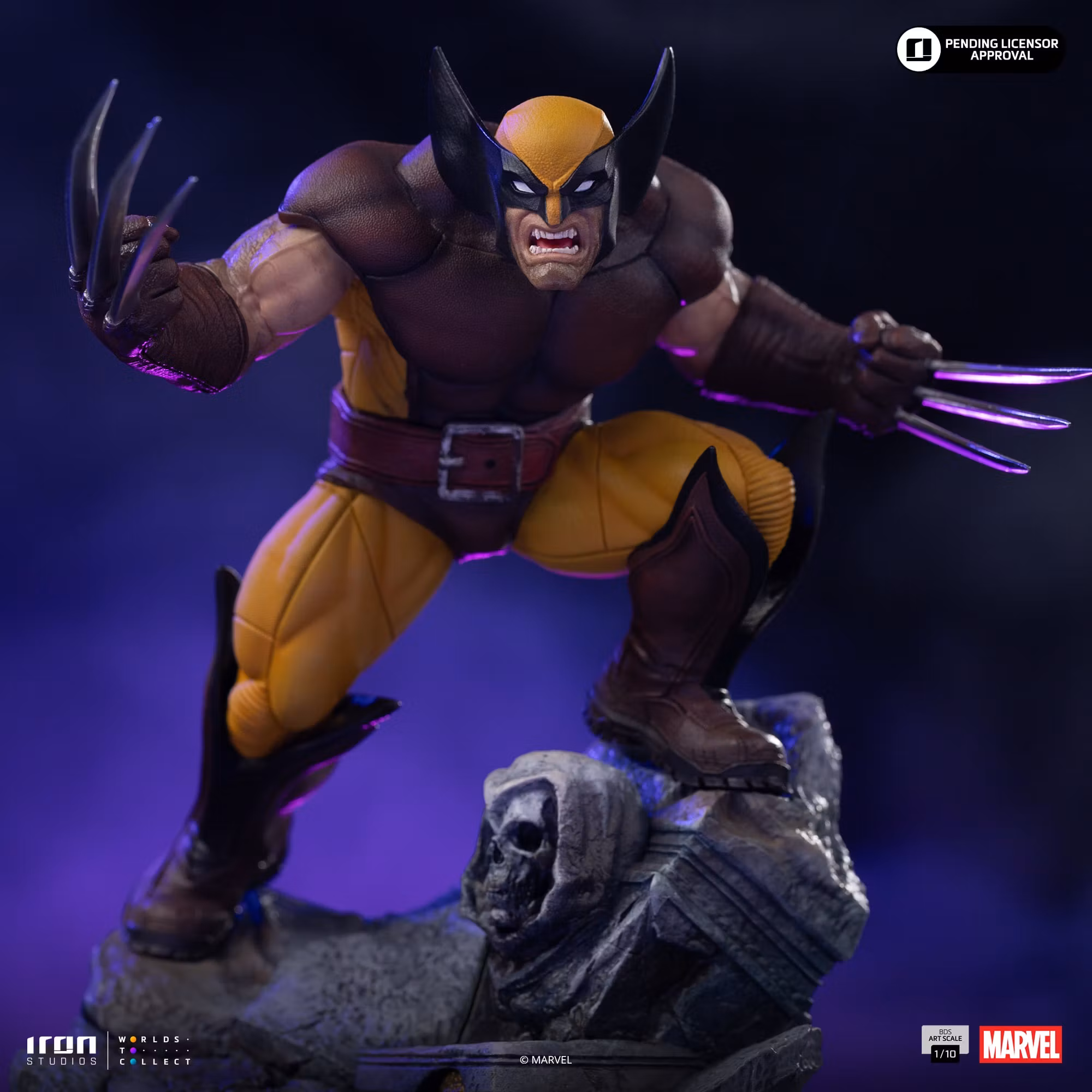 The Infinity Gauntlet Battle Diorama Series Wolverine 1/10 Art Scale Limited Edition Statue