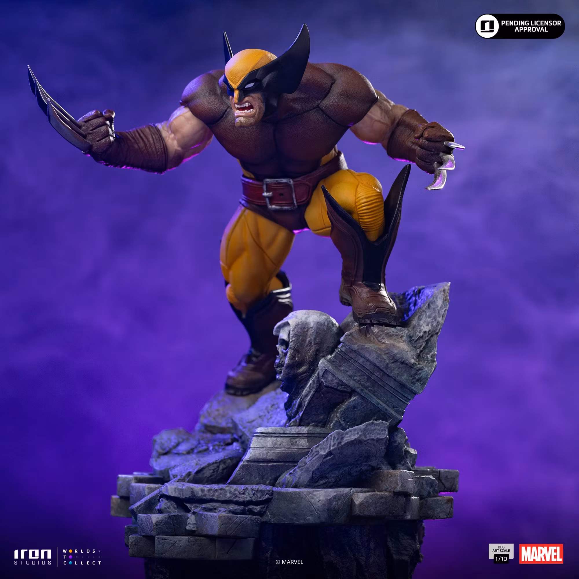 The Infinity Gauntlet Battle Diorama Series Wolverine 1/10 Art Scale Limited Edition Statue