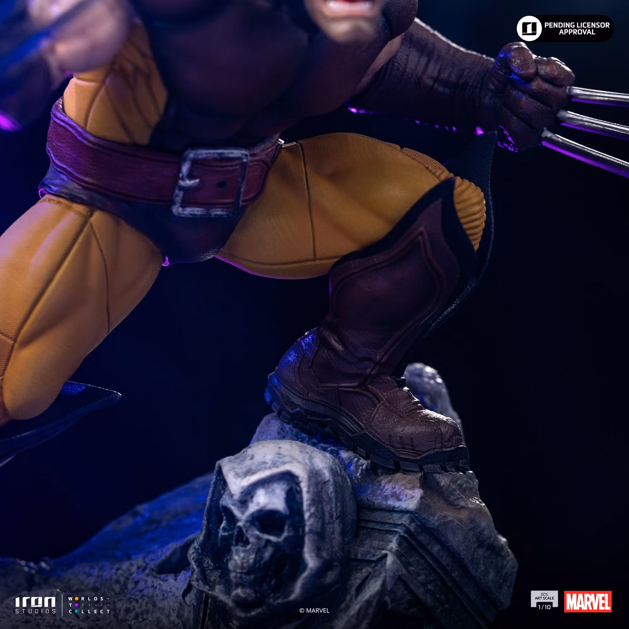 The Infinity Gauntlet Battle Diorama Series Wolverine 1/10 Art Scale Limited Edition Statue
