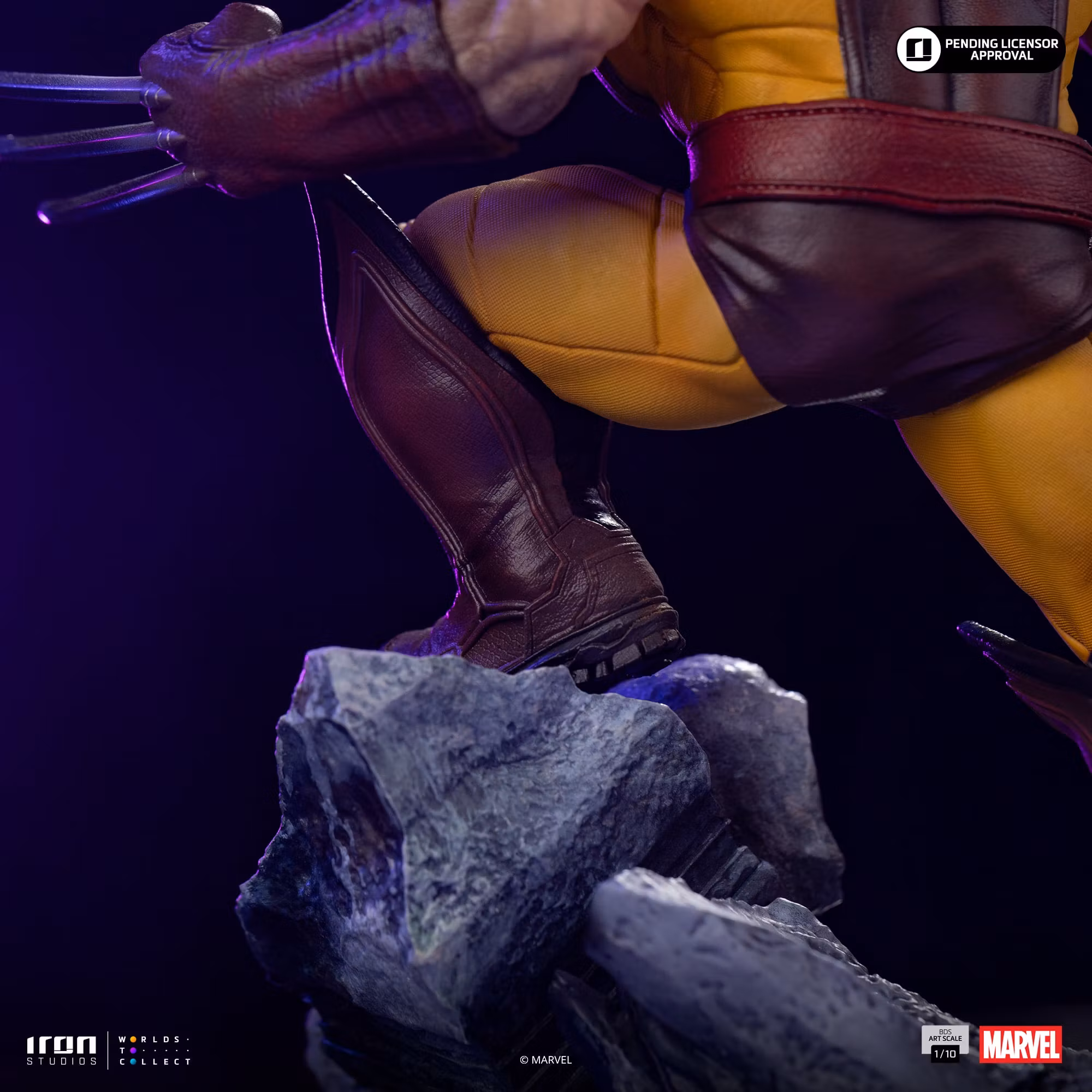 The Infinity Gauntlet Battle Diorama Series Wolverine 1/10 Art Scale Limited Edition Statue