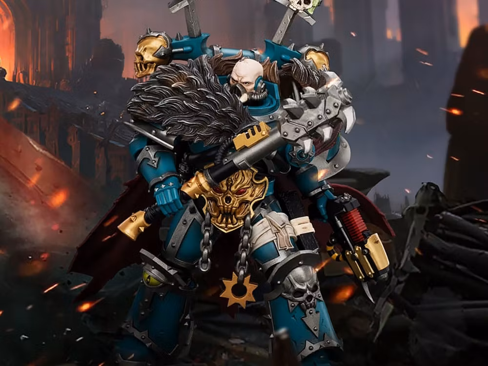 Warhammer 40,000 Alpha Legion Chaos Lord 1/18 Scale Action Figure