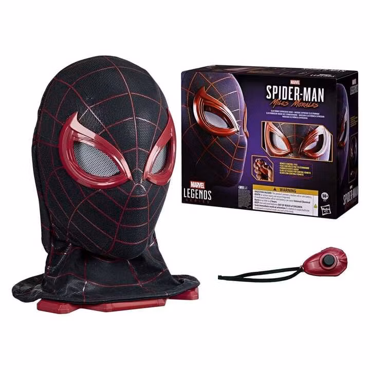 Spider-Man: Miles Morales Marvel Legends Electronic Expressive Mask