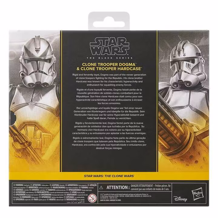Star Wars: The Clone Wars Black Series Clone Troopers Dogma & Hardcase Action Figure