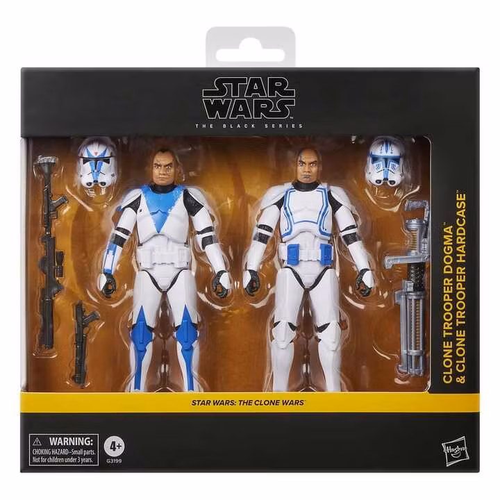 Star Wars: The Clone Wars Black Series Clone Troopers Dogma & Hardcase Action Figure