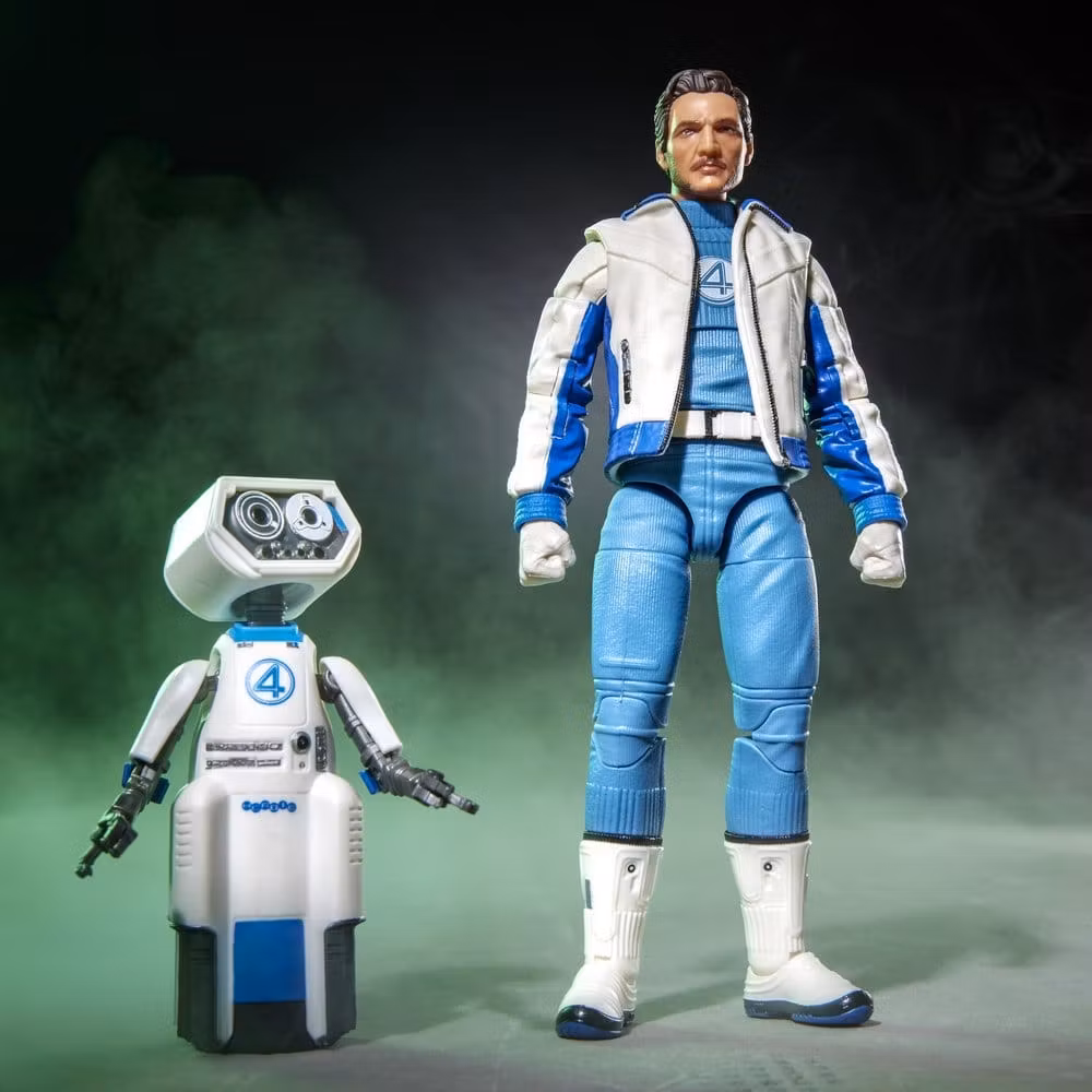Avengers: Doomsday Marvel Legends Mister Fantastic & Marvel's H.E.R.B.I.E. Action Figure