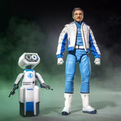 Avengers: Doomsday Marvel Legends Mister Fantastic & Marvel's H.E.R.B.I.E. Action Figure