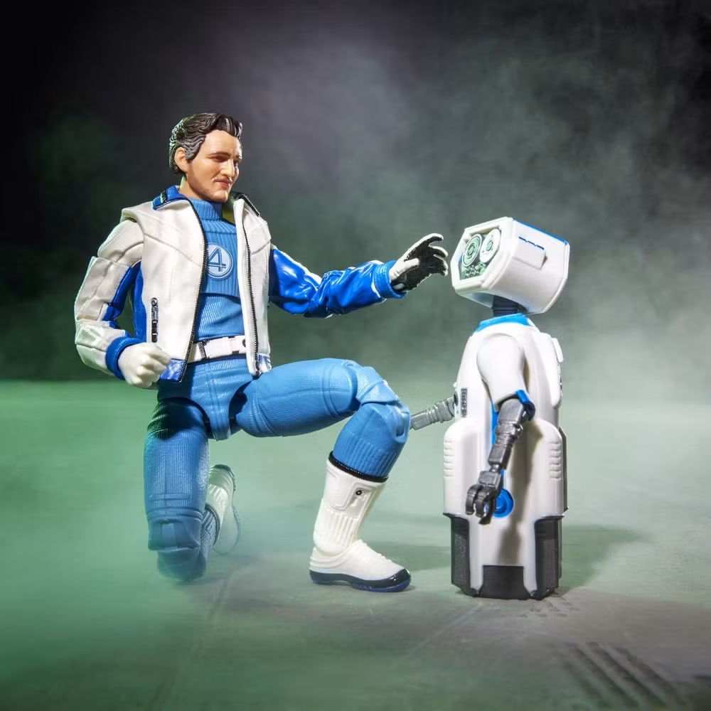 Avengers: Doomsday Marvel Legends Mister Fantastic & Marvel's H.E.R.B.I.E. Action Figure