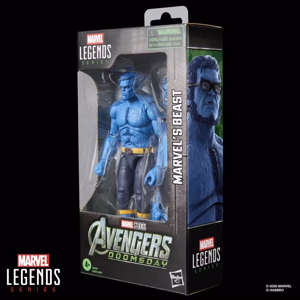 Avengers: Doomsday Marvel Legends Marvel's Beast Action Figure
