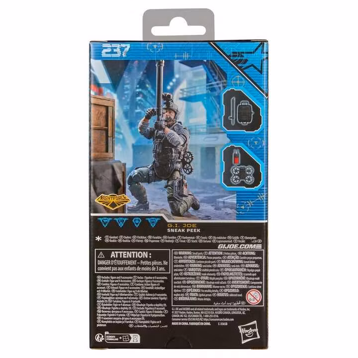 G.I. Joe Classified Series Night Force Sneak Peek Action Figure