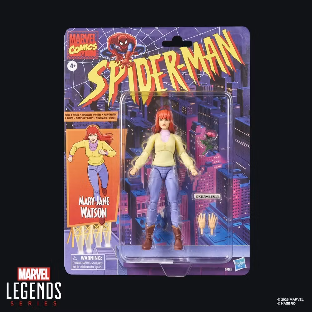 Spider-Man Marvel Legends Mary Jane Watson Action Figure