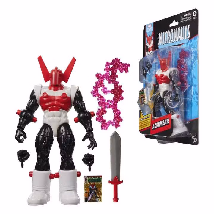 The Micronauts Marvel Legends Acroyear Action Figure