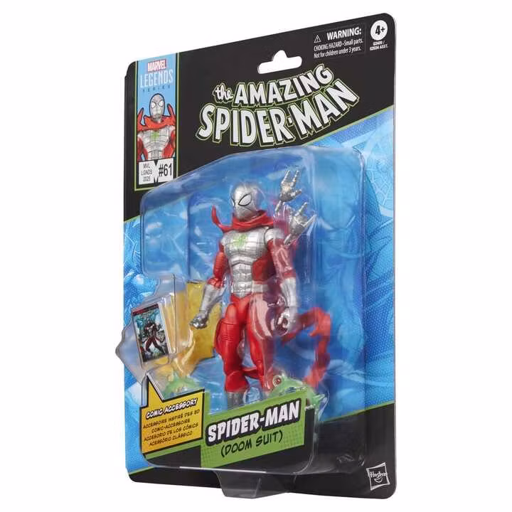 The Amazing Spider-Man Marvel Legends Spider-Man (Doom Suit) Action Figure