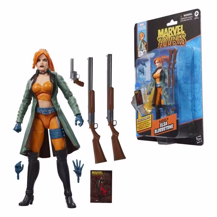 Marvel Zombies Marvel Legends Action Figure Marvel's Elsa Bloodstone