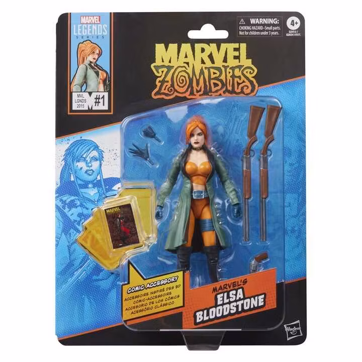Marvel Zombies Marvel Legends Action Figure Marvel's Elsa Bloodstone