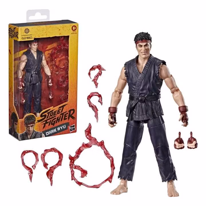 Street Fighter Dark Ryu Action Figure