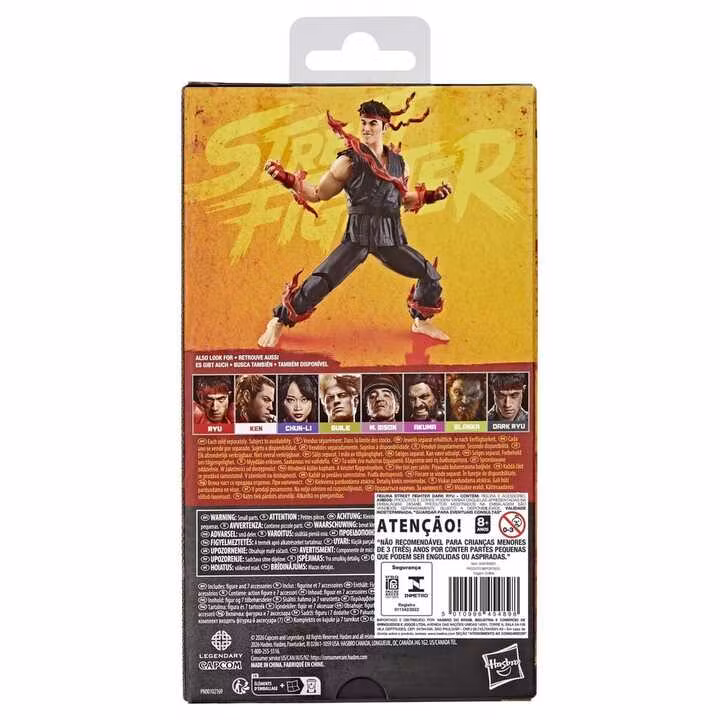 Street Fighter Dark Ryu Action Figure