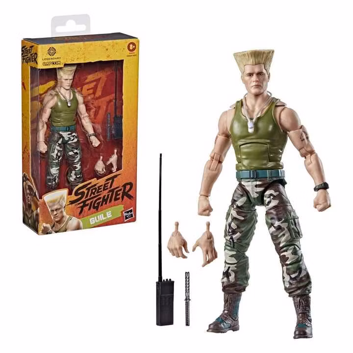 Street Fighter Guile Action Figure