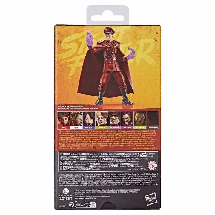 Street Fighter M. Bison Action Figure