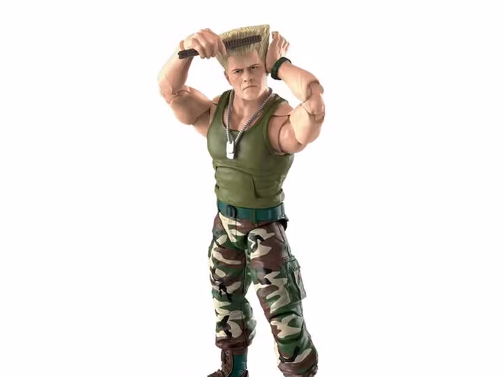 Street Fighter Guile Action Figure
