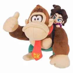 Donkey Kong Bananza Plush Figure Donkey Kong & Pauline