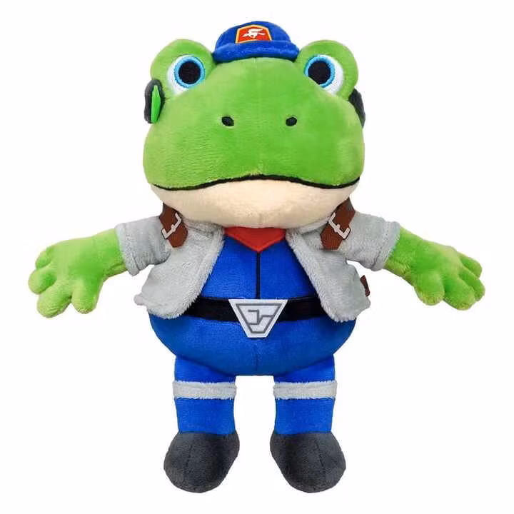 Star Fox Plush Figure Slippy Toad