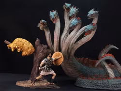 Jason and the Argonauts Ray Harryhausen Collection Hydra with Jason Warrior and Golden Fleece Statue