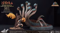 Jason and the Argonauts Ray Harryhausen Collection Hydra with Jason Warrior and Golden Fleece Statue