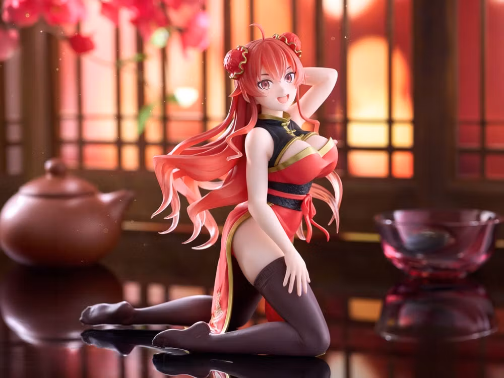 Mushoku Tensei: Jobless Reincarnation Desktop Cute Eris Boreas Greyrat (Chinese Dress Ver.) Figure