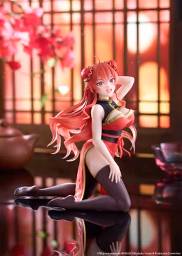 Mushoku Tensei: Jobless Reincarnation Desktop Cute Eris Boreas Greyrat (Chinese Dress Ver.) Figure