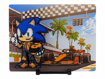 Sonic The Hedgehog x McLaren FiGGYZ Magnet Collectible Sonic McLaren 35th Anniversary