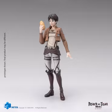 Attack on Titan Exquisite Basic Series Eren Yeager 1/12 Scale Action Figure