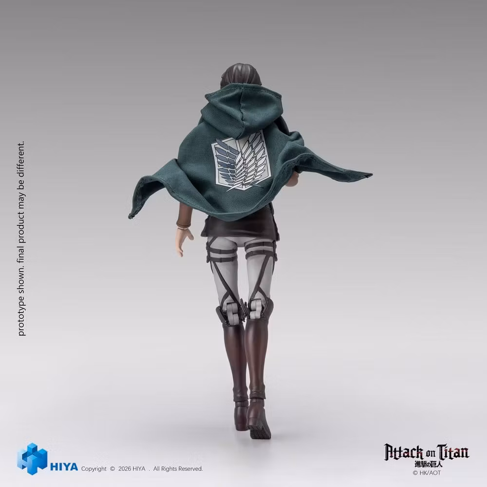 Attack on Titan Exquisite Basic Series Eren Yeager 1/12 Scale Action Figure