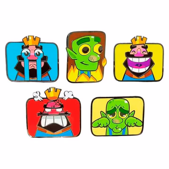 Clash of Clans Pin Badge Set Clash Royale