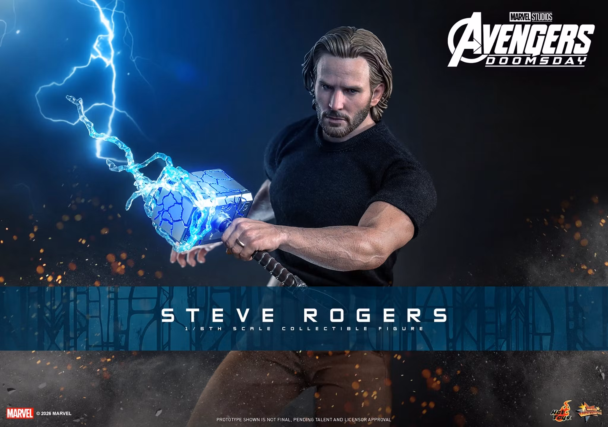 Avengers: Doomsday MMS929 Steve Rogers (Deluxe Ver.) 1/6th Scale Collectible Figure